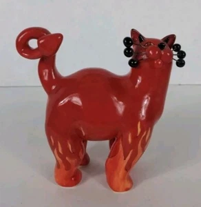 Amy LaCombe INFERNO CAT #21075 Red Devil Figurine 2003 - Picture 1 of 6