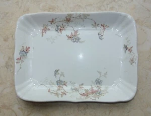 Vintage John Maddock,England Vitrified Rectangle Platter, Vine Pattern 10-3/8" - Picture 1 of 6