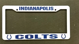 NFL Indianapolis Colts - Plastic License Plate Frame, New - Picture 1 of 1