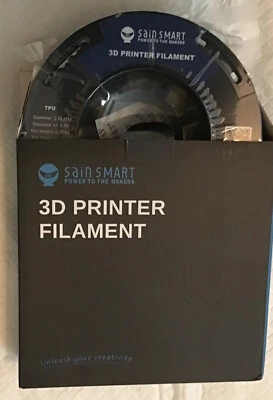 Sain Smart 3D Printer Filament Black Diameter 1.75mm Weight0.25mg - Image 1 of 3