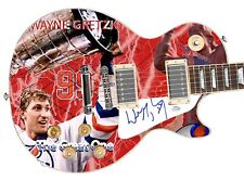 Guitare photo 1/1 photo dédicacée graphique personnalisée Wayne Gretzky APECA