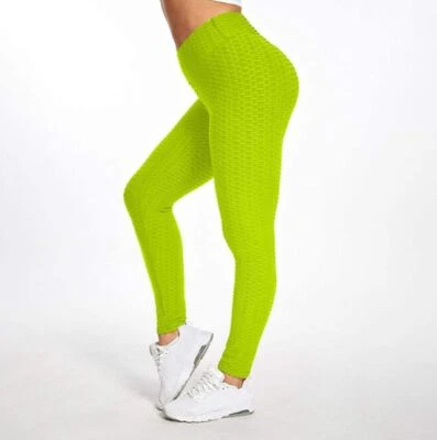 Scrunch Booty йога брюки высокая талия текстурированный Butt подъем тренировки леггинсы - Изображение 1 из 4