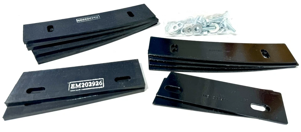 Kit de cuchillas de goma Multiquip OEM EM203010 para tambor de acero EM70P EM70S Foto 1 de 1