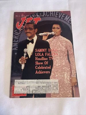 1980 December 11 JET Magazine, Sammy Davis, Lola Falana (MH32) 2 - Image 1 of 3