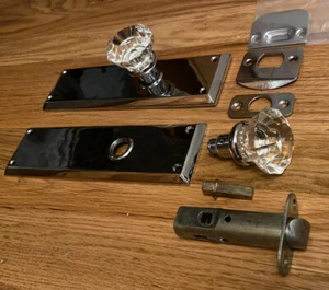 Emtek Glass Door Knob PARTS LOT - Picture 1 of 3