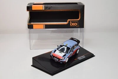 B24 1:43 IXO RAM660 HYUNDAI i20 COUPE WRC #11 2ND RALLY MONZA 2017 NEUVILLE MB - Immagine 1 di 4