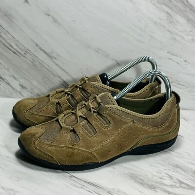 Lands’ End Mujer US 7.5B Gamuza Senderismo Caminar Zapatos Tostado 393493 Foto 1 de 4