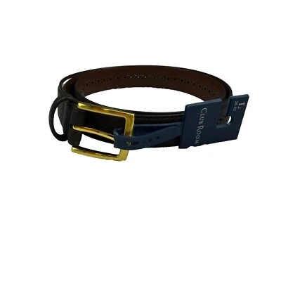 Club Room мужской повседневный Brogue платье ремень коричневый L 38-40 - Изображение 1 из 4