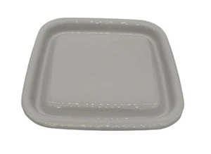 CORNING WARE Microwave MW-2 Ceramic Browner Bacon Grill Plate Tray 11 1/2 x 12" - Picture 1 of 5