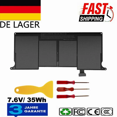 7.6V A1406 Akku Für Apple MacBook Air 11" A1495 A1370 2011 A1465 Mid 2012 MC968 - Bild 1 von 4