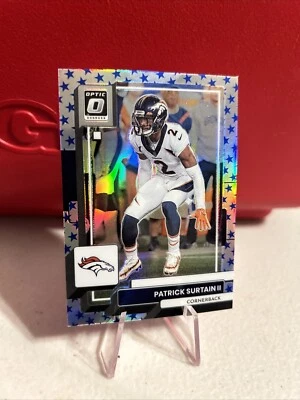 2022 Donruss Optic Stars Emoji Patrick Surtain ll No.62 - Image 1 of 4