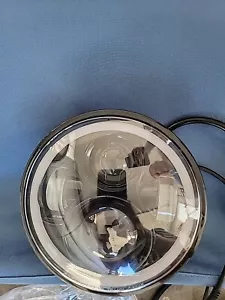 Oracle Lighting 7" High Powered Led Headlights Black Bezel 5769-334 - Picture 1 of 8