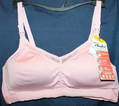 NWT Maternity Playtex Nursing Foam Bra Style US3002 Gentle Peach Sz. M Flex Fit - Image 1 of 4
