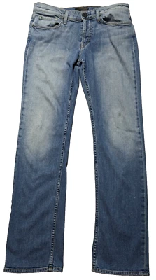 J. BRAND KANE Men 34X33 Button Fly Cotton Stretch Denim Blue Jeans - Image 1 of 4