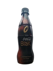 Botella Coca Cola Blak. Botella vacía tamaño 8 oz  - Imagen 1 de 1