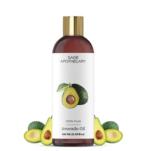 Sage Apothecary Avocado Oil 100ml with free shipping worldwide - Picture 1 of 3
