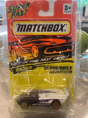 1994 Matchbox #62 Oldsmobile Aerotech In Pellicola Originale - Immagine 1 di 3