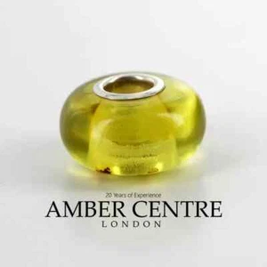 Amber Trolls fits all charm bracelets Green Baltic Amber 925 Ag RRP£40!!! CHA53 - Picture 1 of 6