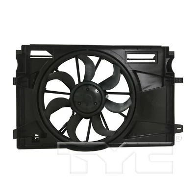 Conjunto de ventilador de doble rueda y segundo TYC 624060 para modelos Chevrolet Cruze 1.4 Turbo 2016-2018 Foto 1 de 4