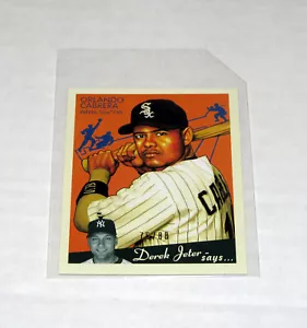 2008 Upper Deck Goudey Mini Green Back 41 Orlando Cabrera (#/88) $.99 Shipping! - Picture 1 of 1