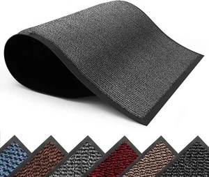 Heavy Duty Non Slip Barrier Door Mat Rubber Backing Kitchen Floor Entrance Mats - Picture 1 of 55