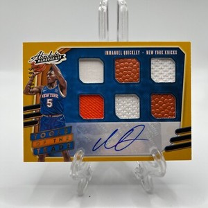 2020-21 Absolute Tools Of The Trade #TT6-IQU Immanuel Quickley /199