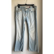 Aeropostale Kailey skinny flare size 7/8 short light washed stretch