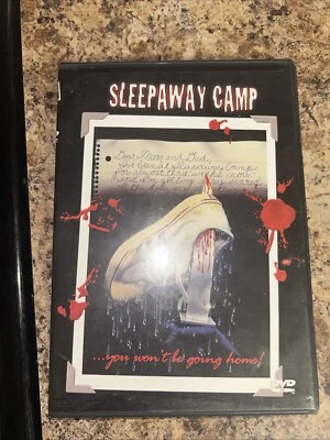 Sleepaway Camp DVD 2000 Anchor Bay 80s Horror Classic Mike Kellin RARE OOP - Image 1 of 3