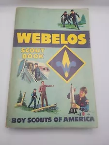 Webelos Scout Book Vintage 1973 Printing Boy Scouts of America BSA Paperback - Picture 1 of 4