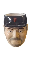 SF Giants 2019 Bruce Bochy 3D Mug, Just Desserts, Head Shaped - Picture 1 of 5