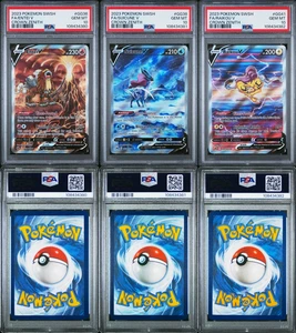 PSA 10 Suicune Raikou Entei V Crown Zenith GG36, 38, 41 FULL SEQUENTIAL SET - Bild 1 von 7