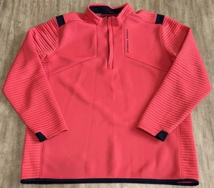 Under Armour Golf Cold Gear Storm Daytona 1/4 Zip Pullover Herren 2XL rot - Bild 1 von 12