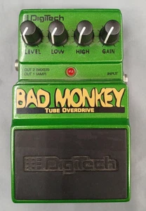 DigiTech Bad Monkey Tube Overdrive Guitar Effect Pedal Distortion JAPAN USED - Picture 1 of 8