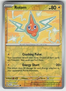 Rotom Reverse Holo Common SV08: Surging Sparks 061/191 LP-NM - Picture 1 of 2