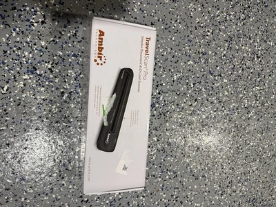 Ambir Technology TravelScan Pro 600 Pass-Through Scanner. BRAND NEW - Image 1 of 3