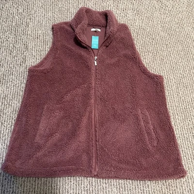 Chaleco para mujer Maurice’s con bolsillos con cremallera completa talla XL Foto 1 de 4