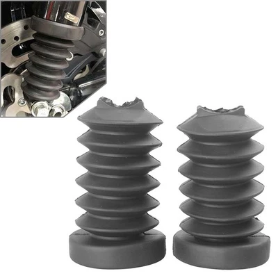 2x Horquilla Polainas Gators Botas Goma Ajuste Harley Touring FLHR FLHC FLHT FLTRU Foto 1 de 4