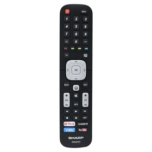 Neu Fernbedienung EN2A27ST für Sharp LCD LED HDTV Smart TV LC40P5000 LC43P5000 - Bild 1 von 4