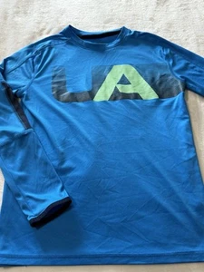 New Under Armour YOUTH Boys’s Large L 14 Heat Gear Pullover Long Sleeve Shirt - Picture 1 of 2