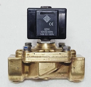 ODE 21H13KOV190 SOLENOID VALVE 21H13KOV190-GDH14024DS 3/4" 19mm 12 0-15 bar - Picture 1 of 13