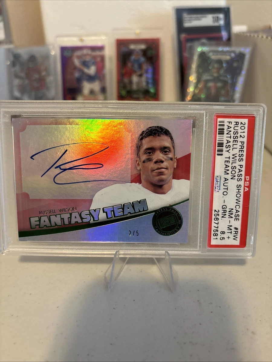 Russell Wilson Autograph Football Trading Cards for sale | eBay