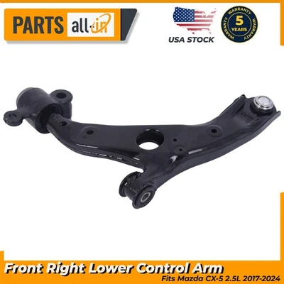 Brazo de control inferior delantero derecho para Mazda CX-5 2,5 L 2017-2024 KB7W34300D Foto 1 de 4