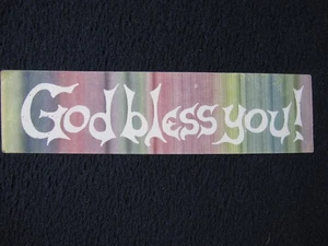 God Bless You! Bookmark - Includes Shipping! - Picture 1 of 3
