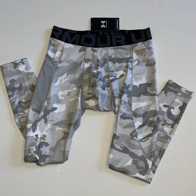 Under Armour Men's L Cold Gear Infrared Camo Print Compression Leggings $80 - Image 1 of 4