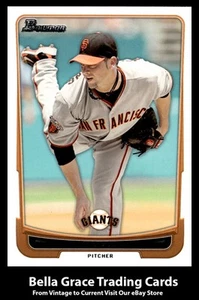 2012 Topps Bowman Ryan Vogelsong #142 San Francisco Giants MLB Baseball - Picture 1 of 2