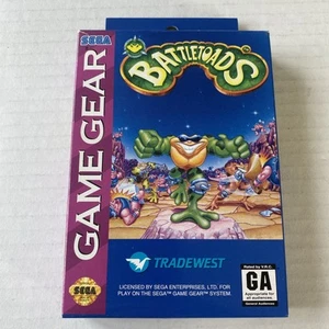 Battletoads (Sega Game Gear, 1993) Complete And Tested - Picture 1 of 12