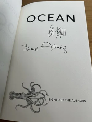 Sir David Attenborough & Colin Butfield Waterstones Signed Edition Ocean Book - Image 1 of 4