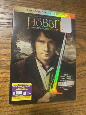 The Hobbit An Unexpected Journey DVD Slipcover Fantasy Tolkien Rare Oop - Image 1 of 4