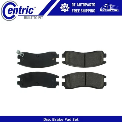 Para 1993-1998 Saturn SW2 | Pastilhas de freio a disco traseiras centrais | Cerâmica - Imagem 1 de 4