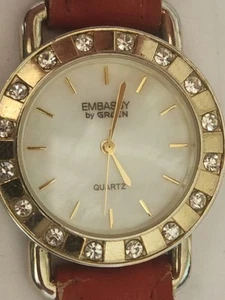Embassy by Gruen ladies watch #GEM9001 New Battery - Picture 1 of 5